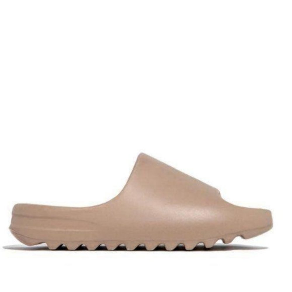 “Kanye” Slide Sandal in Mocha - Picture 3 of 8